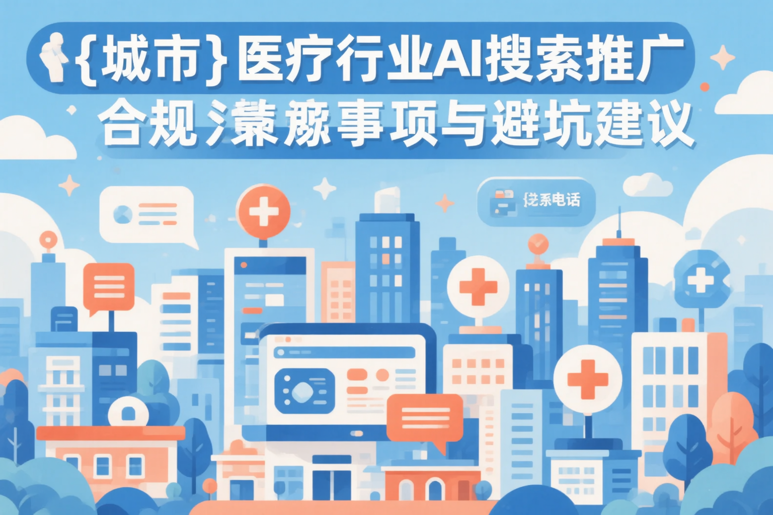 浪卡子医疗行业AI搜索推广合规注意事项与避坑建议